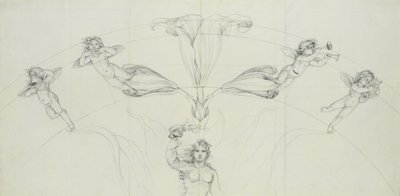 Aurora ve Müzik, 1809 by Philipp Otto Runge